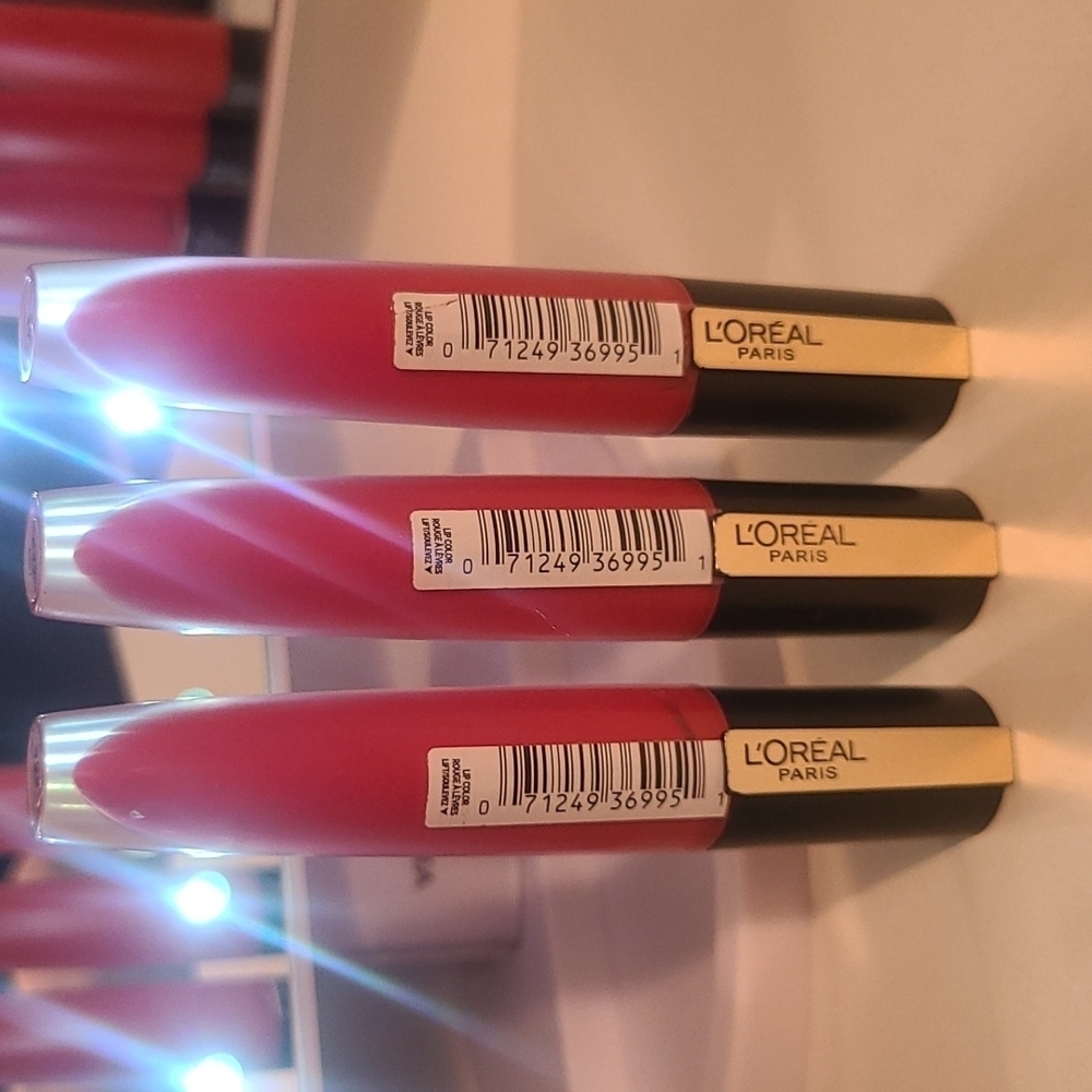 L'oreal Paris lipstick 3 pack